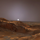 Illustration for article titled Sunset On Mars? Not Romantic.